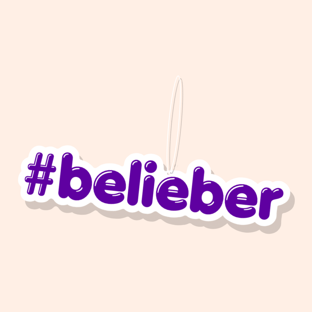 #Belieber Car Freshiee