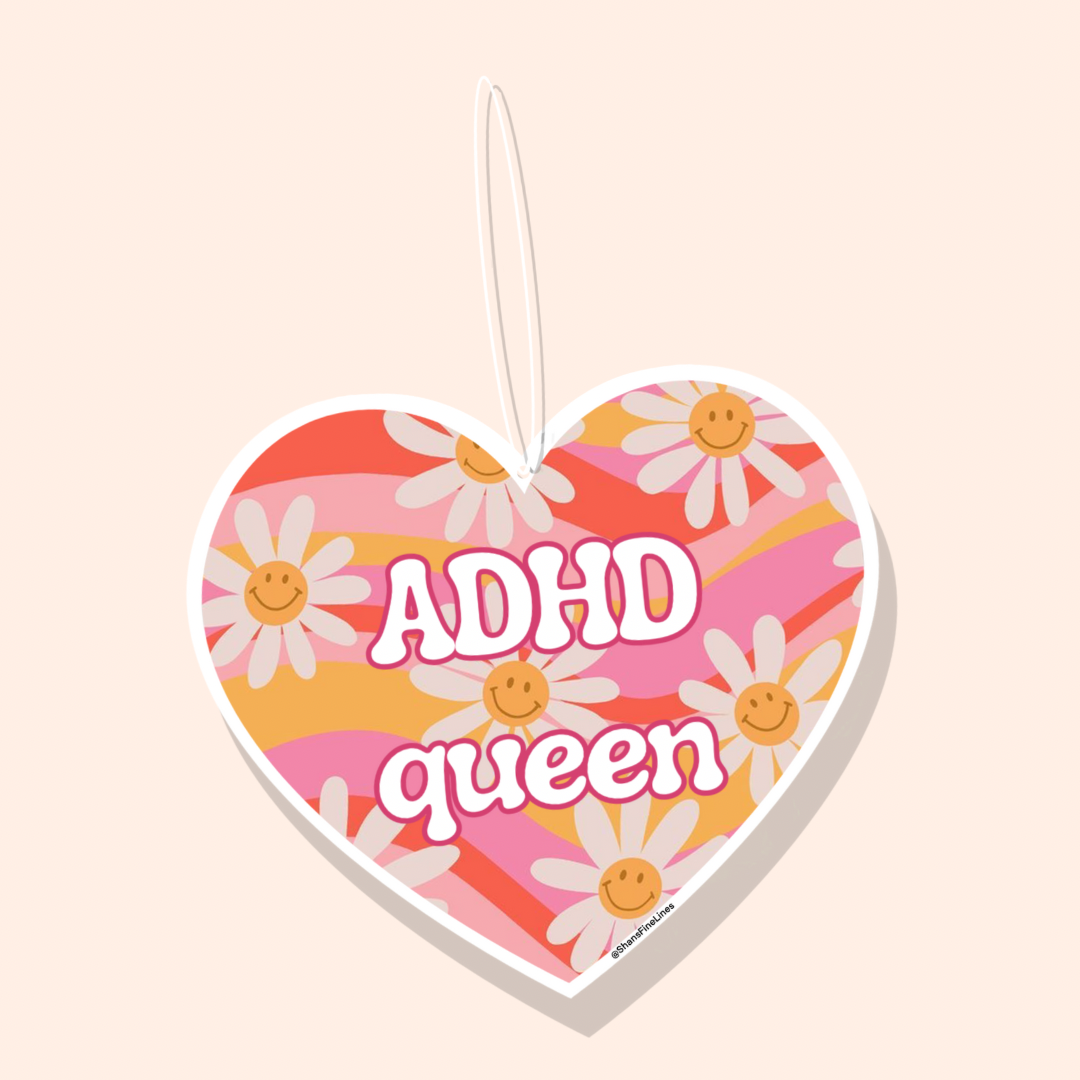 ADHD Queen Car Freshiee