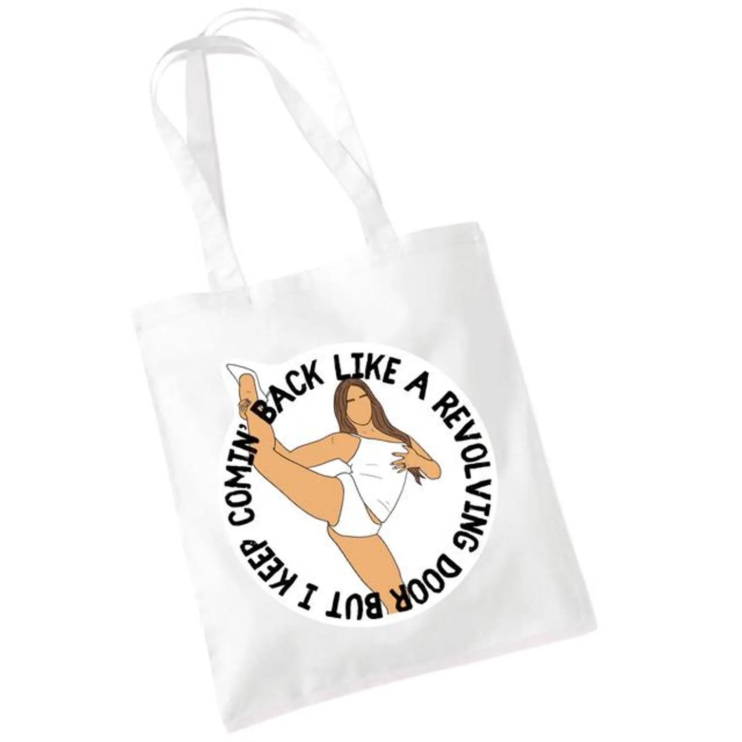 Revolving Door Tote Bag