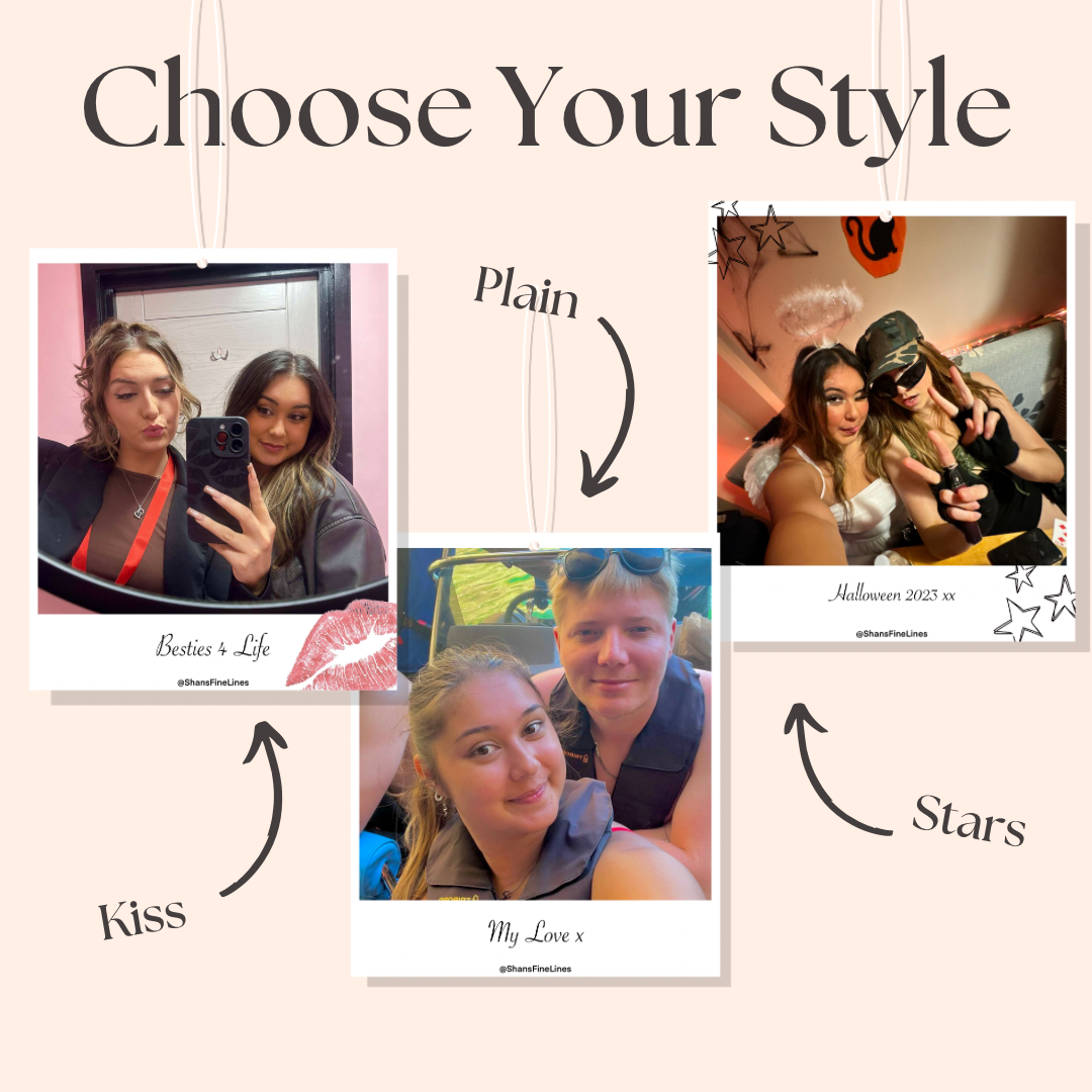 Polaroid Photo Car Freshiee