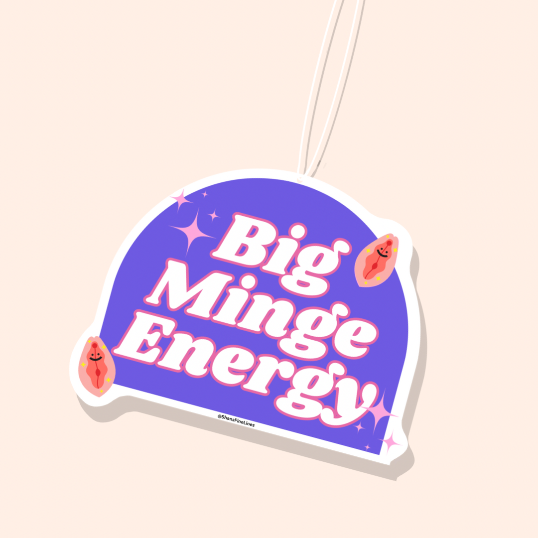 Big Minge Energy Car Freshiee