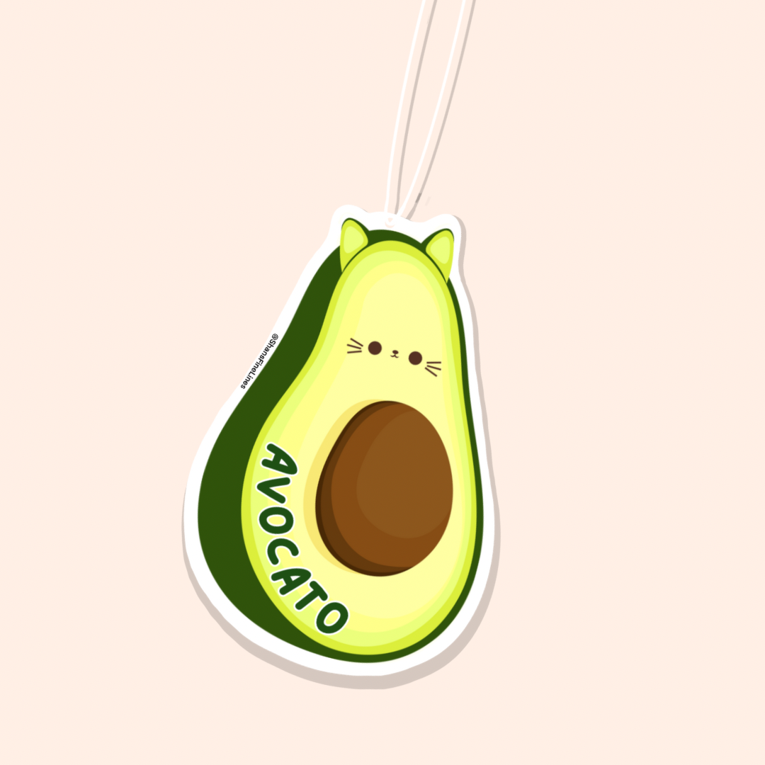 Avocato Cat Car Freshiee