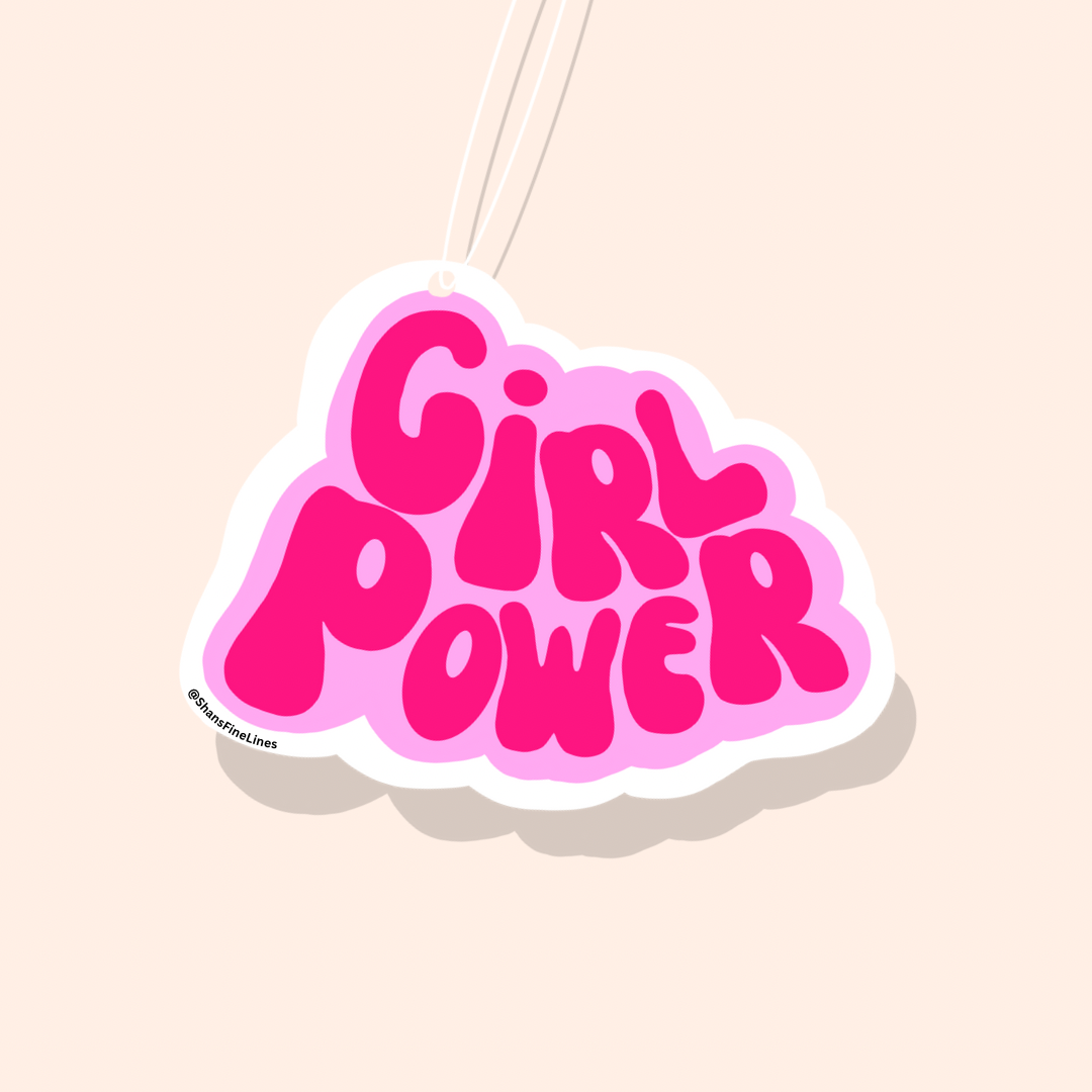 Girl Power Car Freshiee