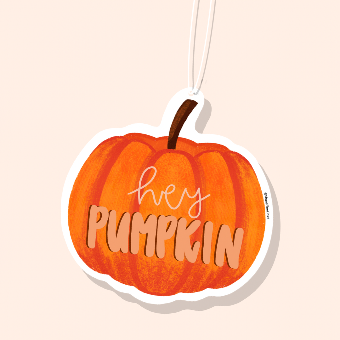 Hey Pumpkin Car Freshiee
