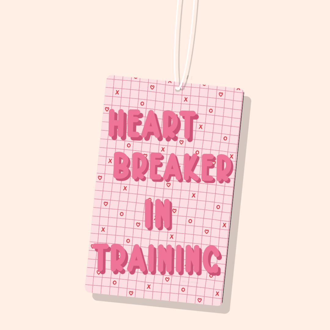 Heartbreaker In Training Car Freshiee