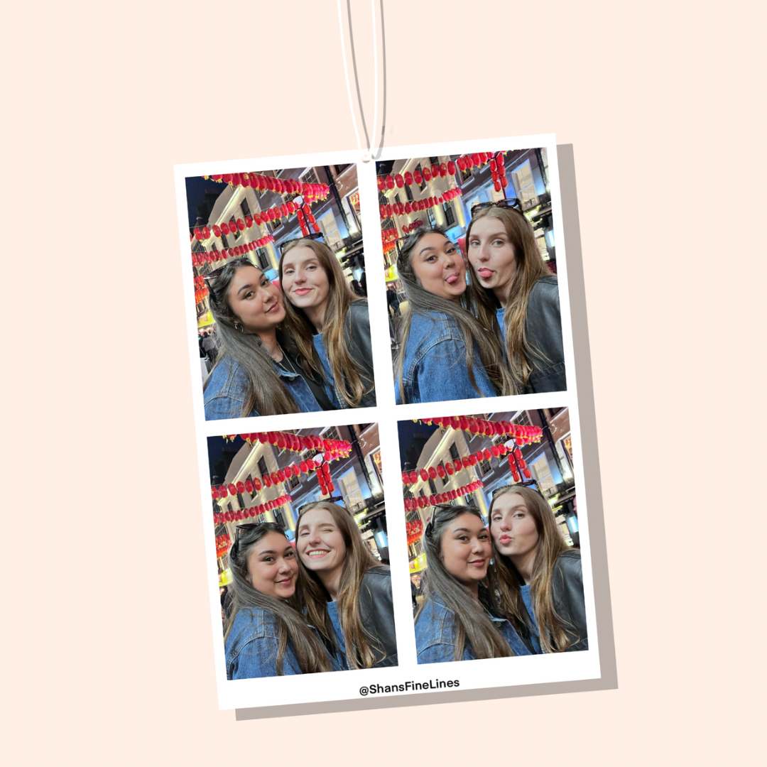 Personalised Polaroid Car Freshiee