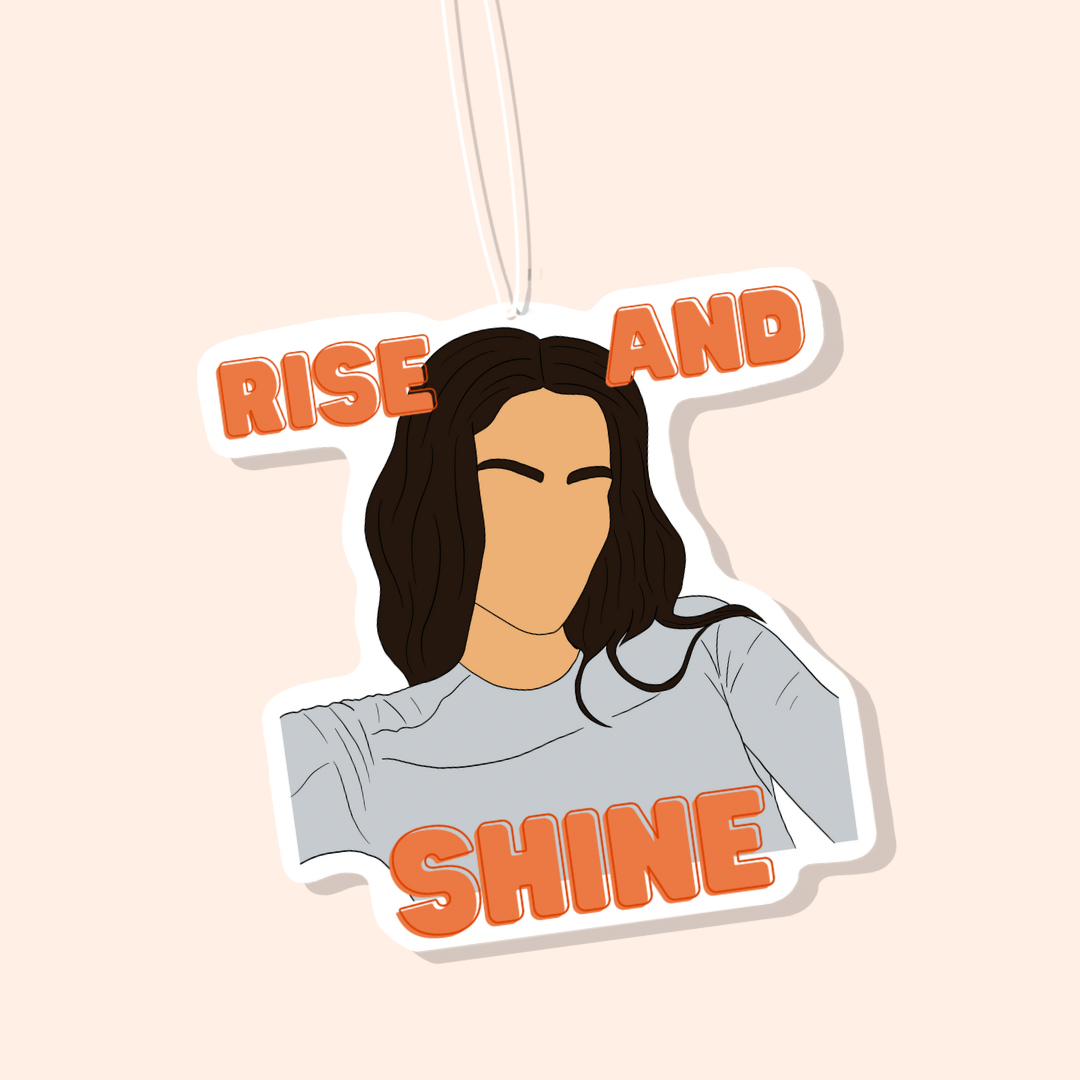 Rise and Shine Kylie Car Freshiee