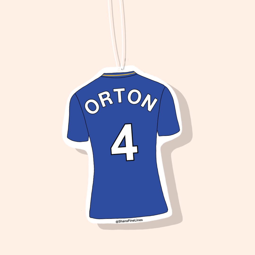 Leicester City Home Football Shirt Car Freshiee