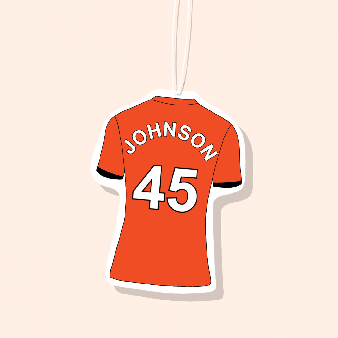 Luton Town Home Football Shirt Car Freshiee