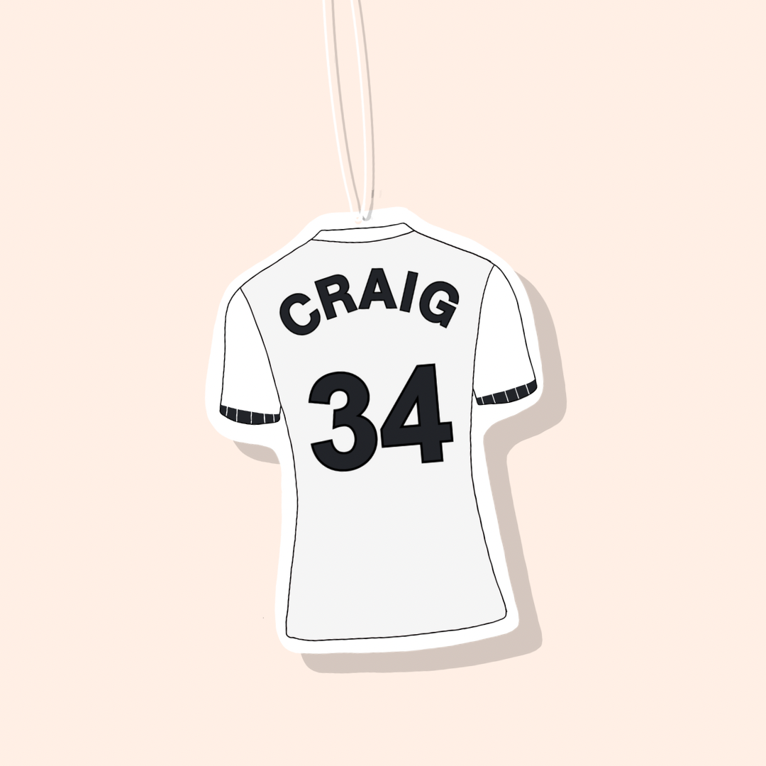 Preston Home Football Shirt Car Freshiee