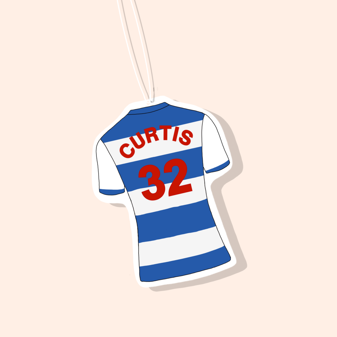 QPR Home Football Shirt Car Freshiee