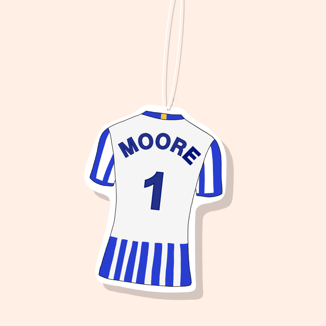 Sheffield Wednesday Home Football Shirt Car Freshiee