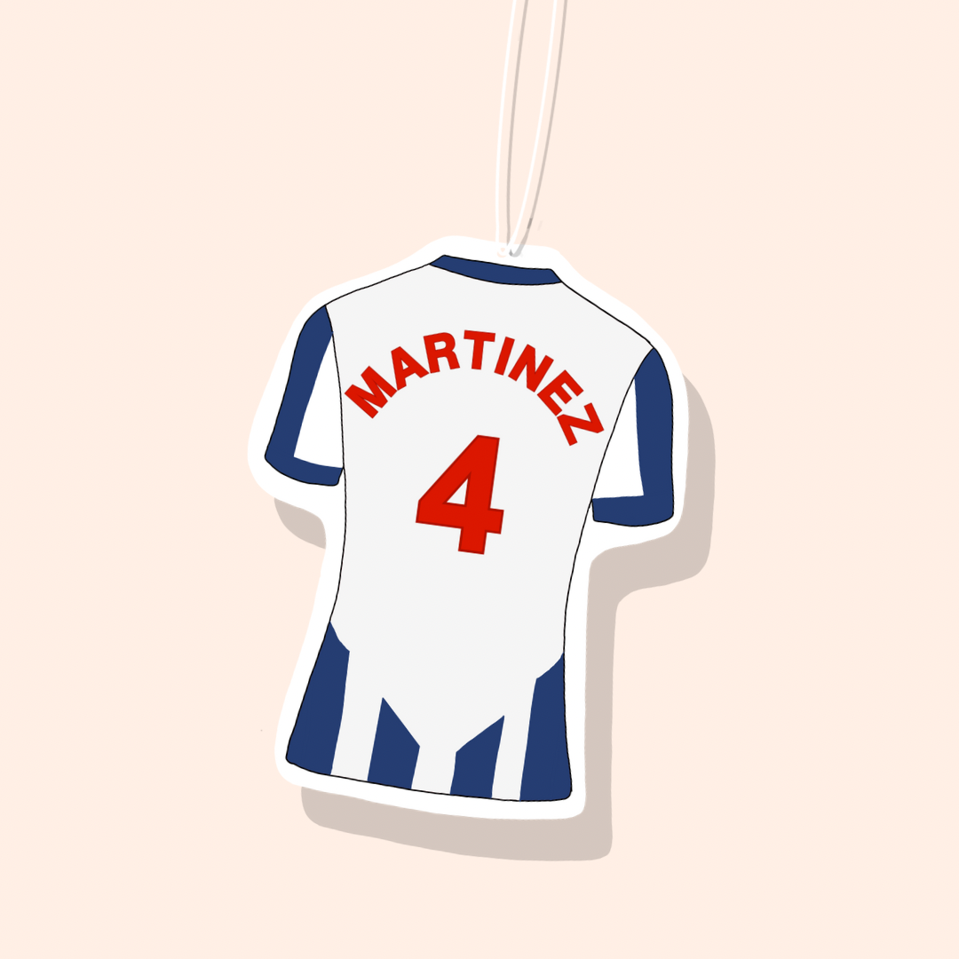 West Brom Home Football Shirt Car Freshiee