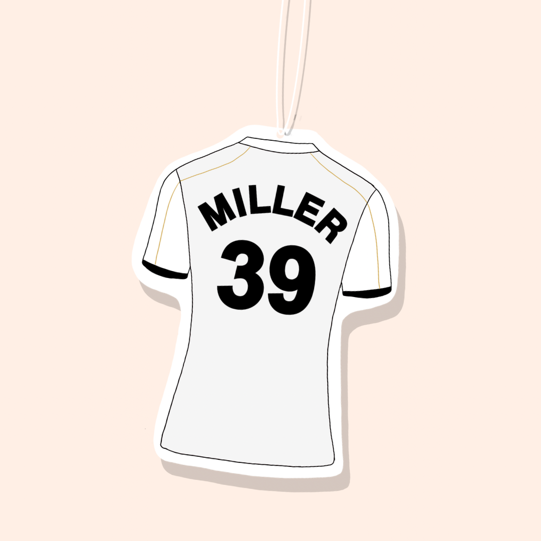 MK Dons Home Football Shirt Car Freshiee