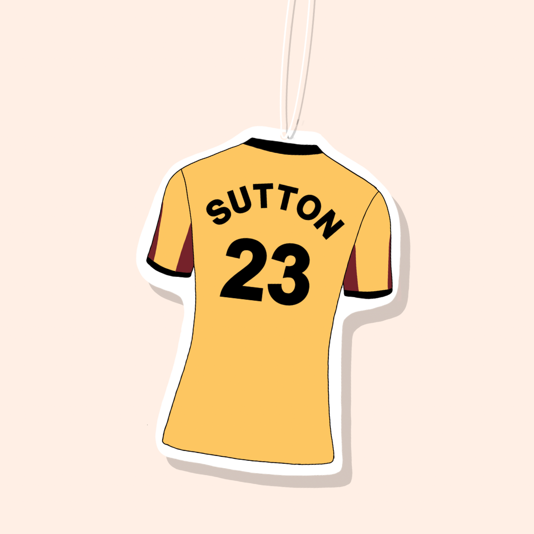 Bradford City Home Football Shirt Car Freshiee