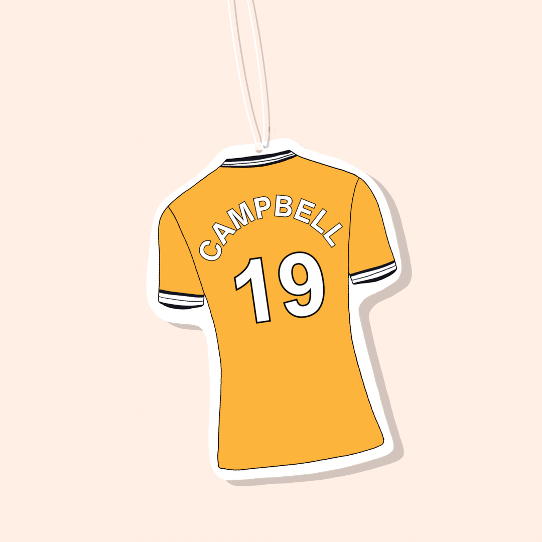 Cambridge United Home Football Shirt Car Freshiee