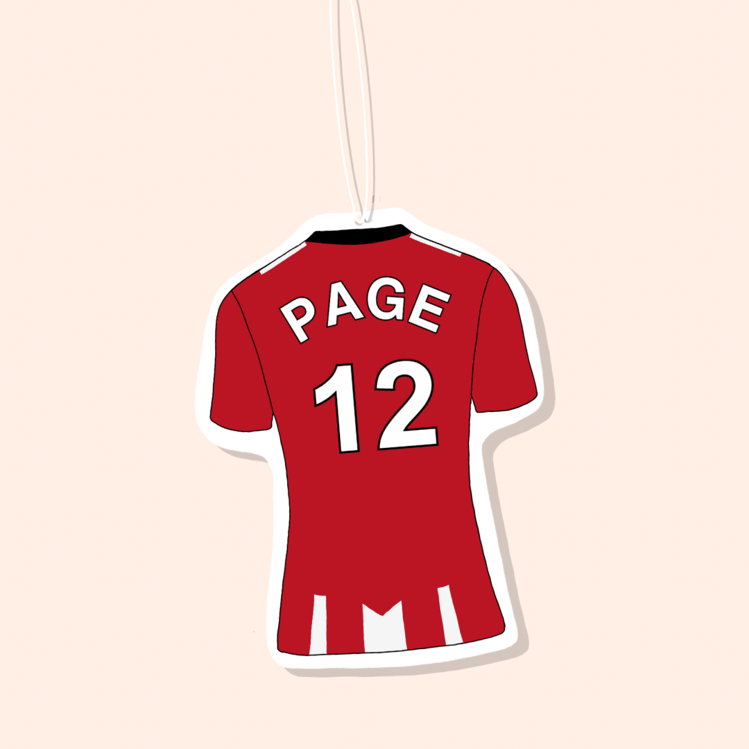 Exeter Home Football Shirt Car Freshiee