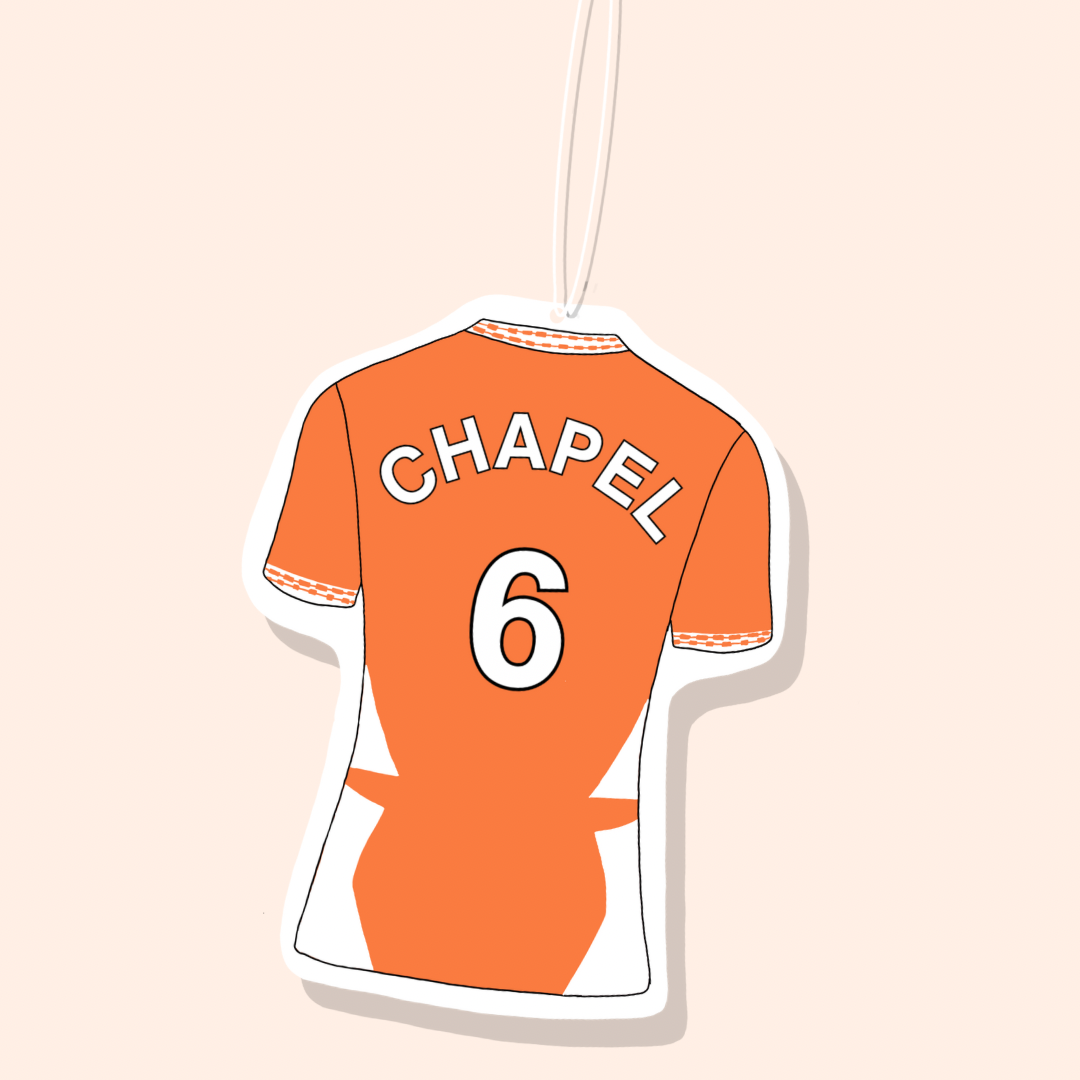 Blackpool Home Football Shirt Car Freshiee