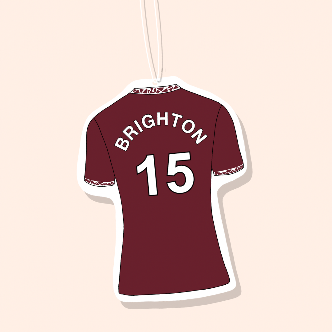 Northampton Town Home Football Shirt Car Freshiee