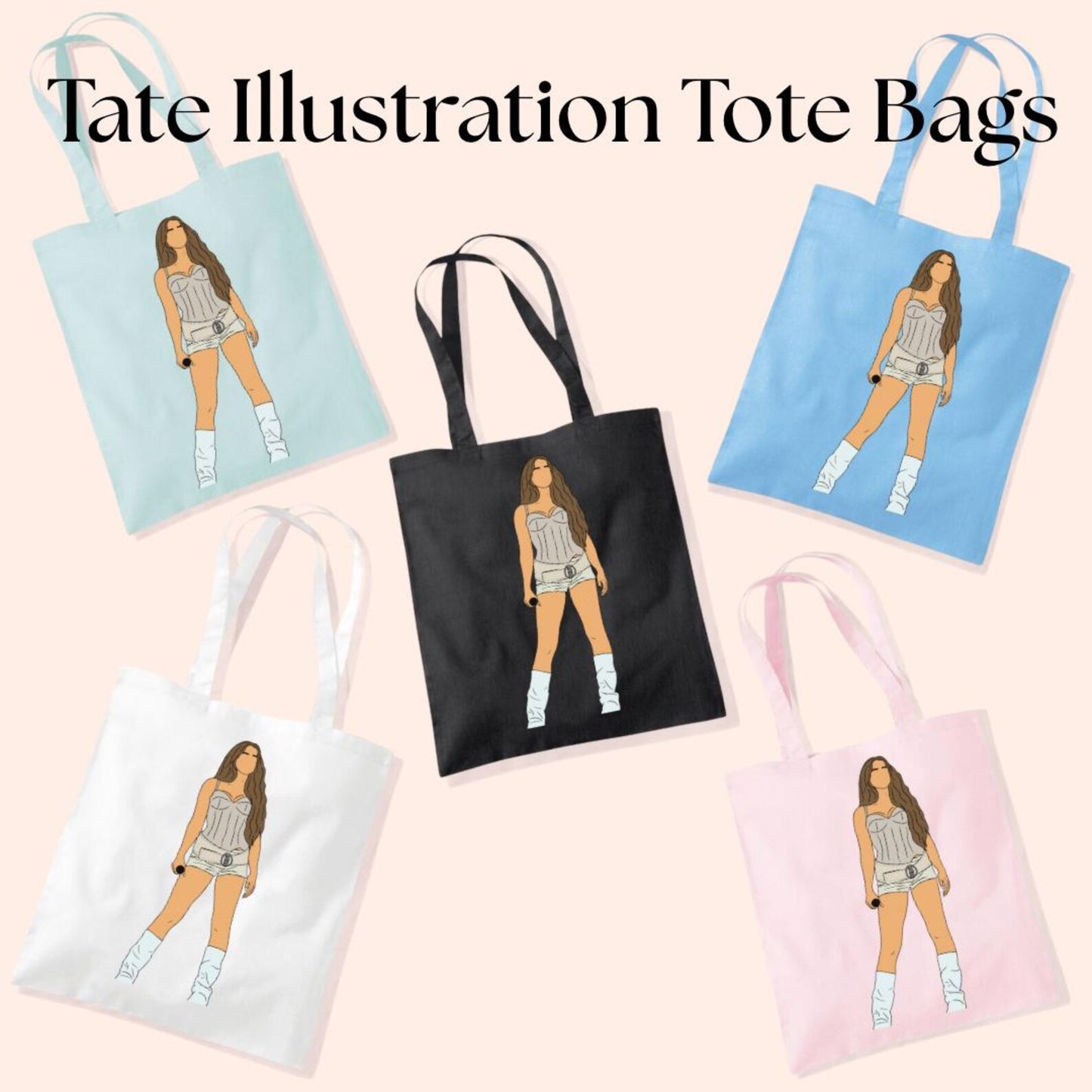 Tate McRae Tote Bag