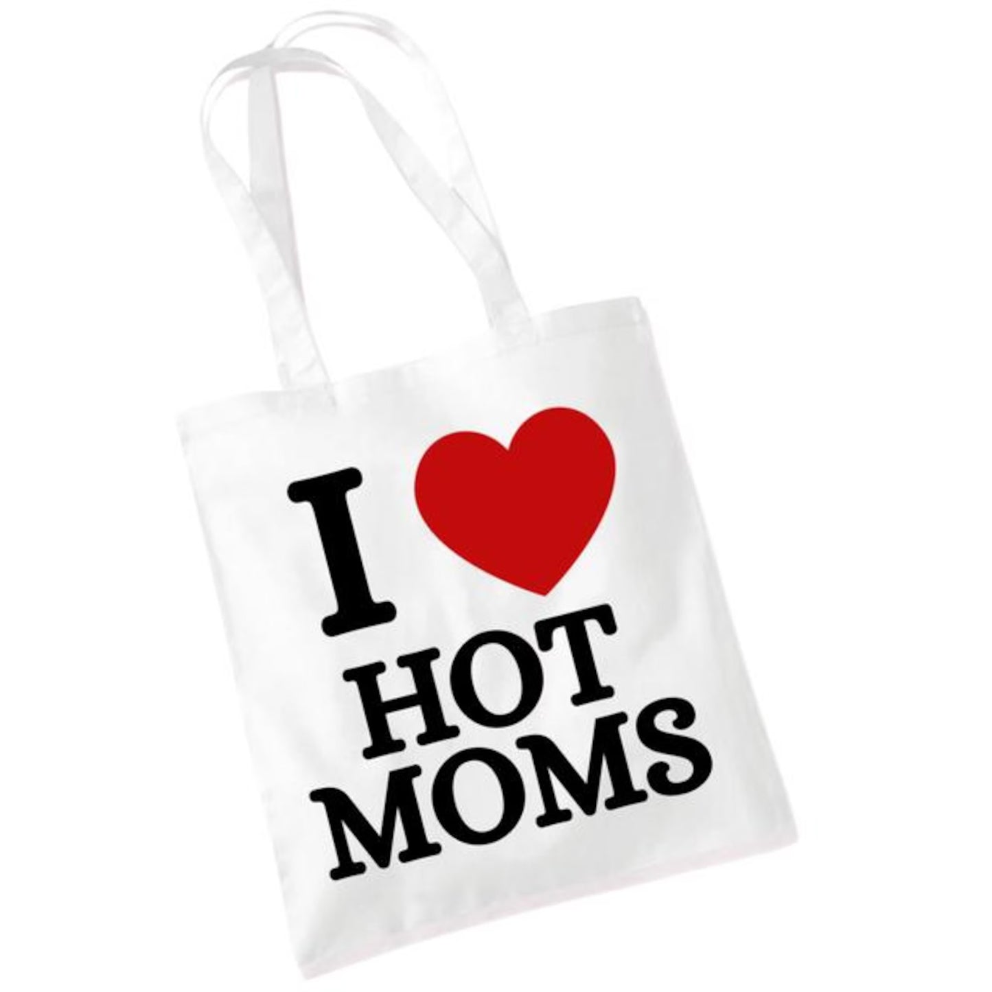 I ❤️ Hot Moms Tote Bag