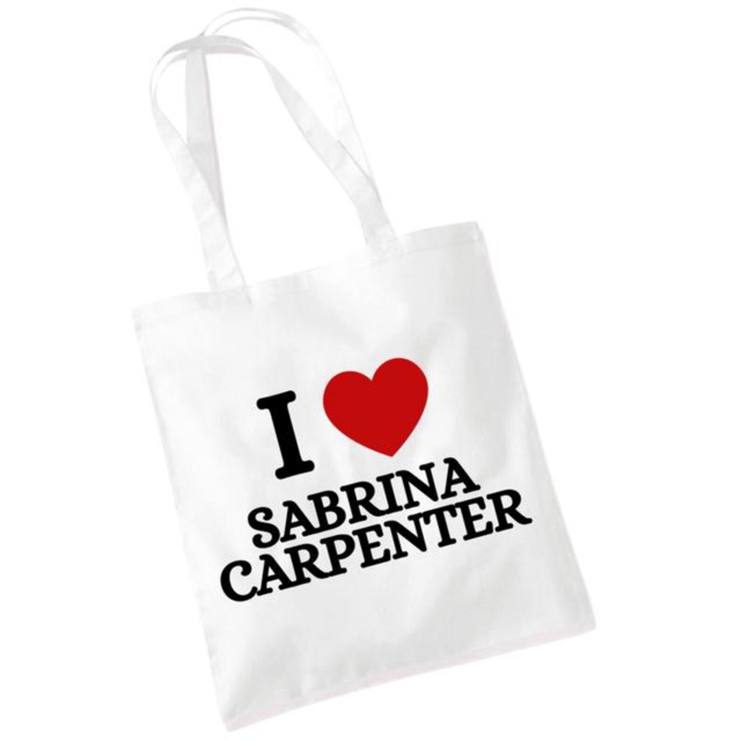 I ❤️ Sabrina Carpenter Tote Bag