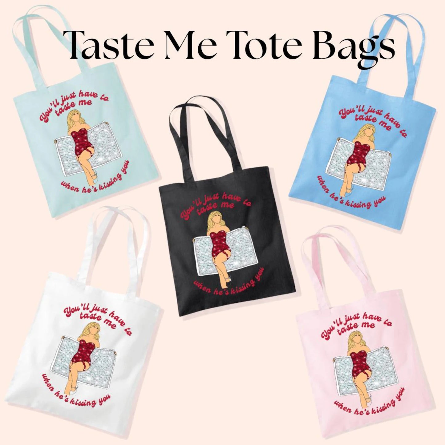 Taste Me Tote Bag