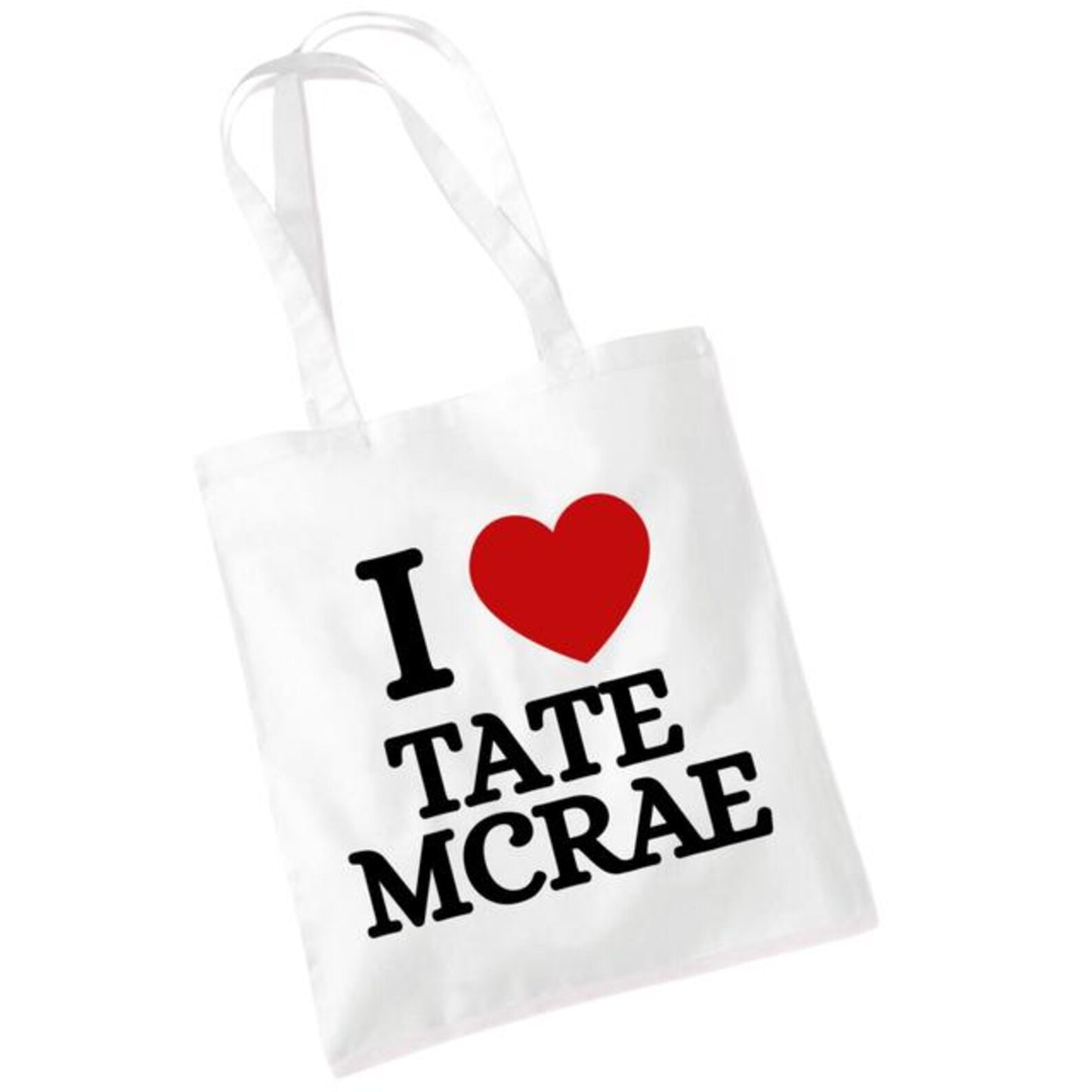 I ❤️ Tate McRae Tote Bag