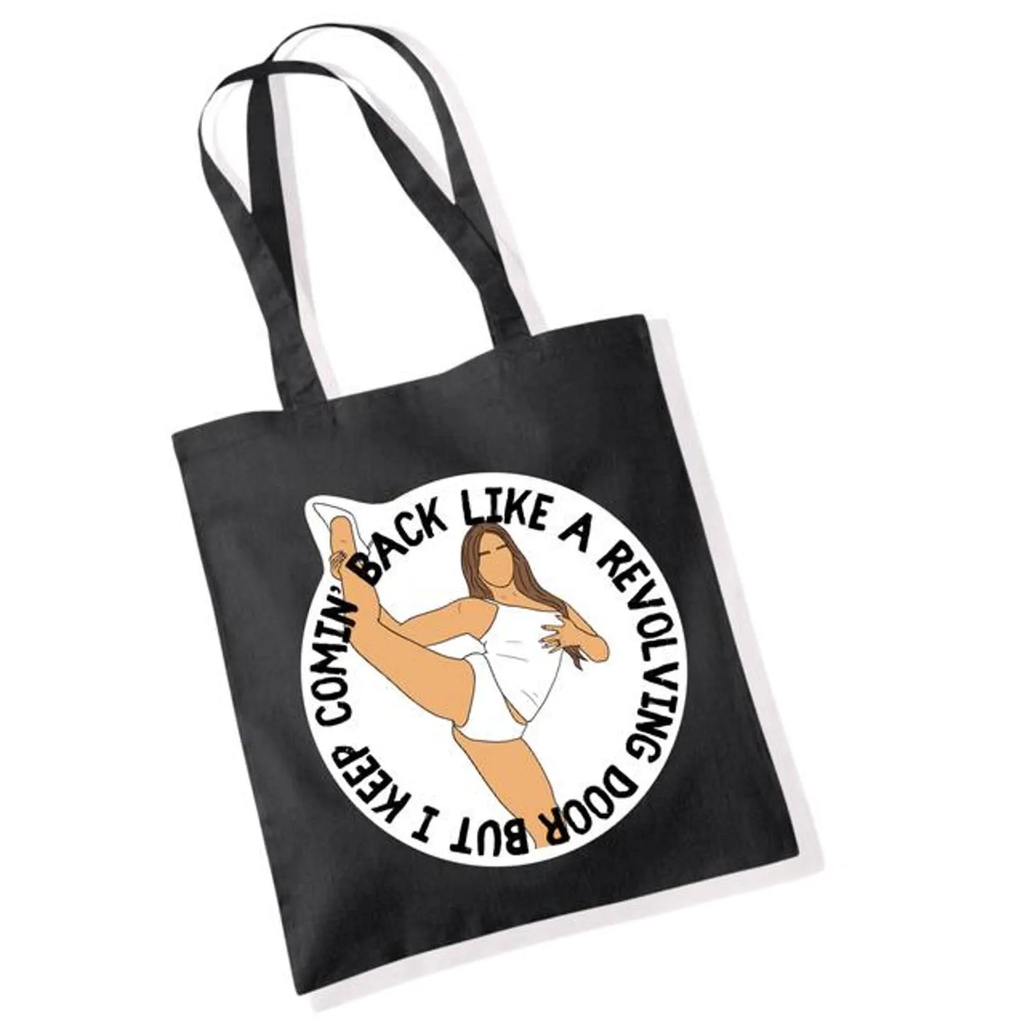 Revolving Door Tote Bag