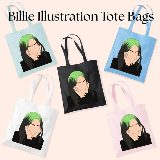 Billie Drawing Tote Bag
