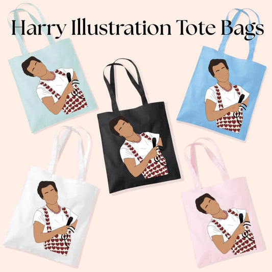Harry Styles Tote Bag
