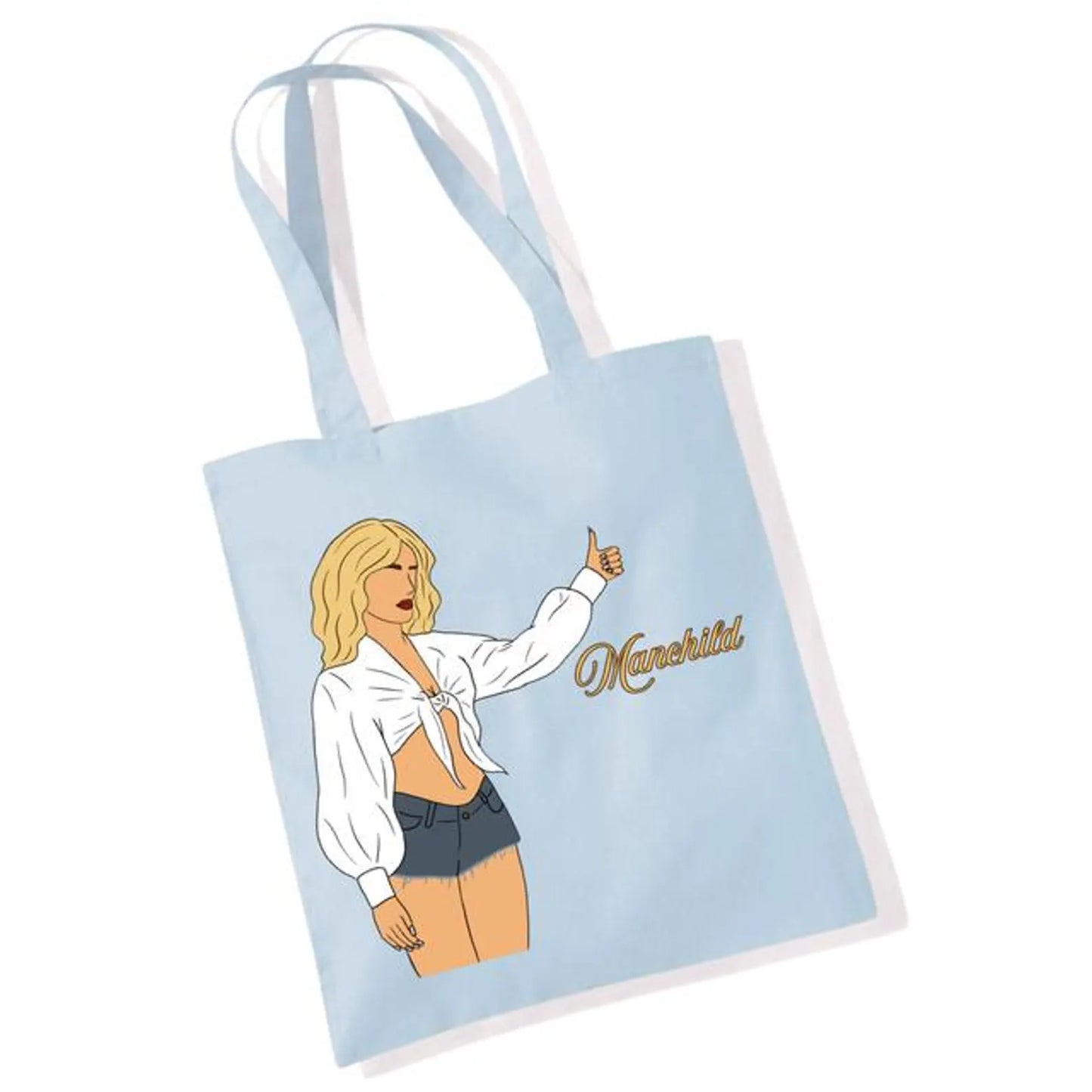 Manchild Tote Bag