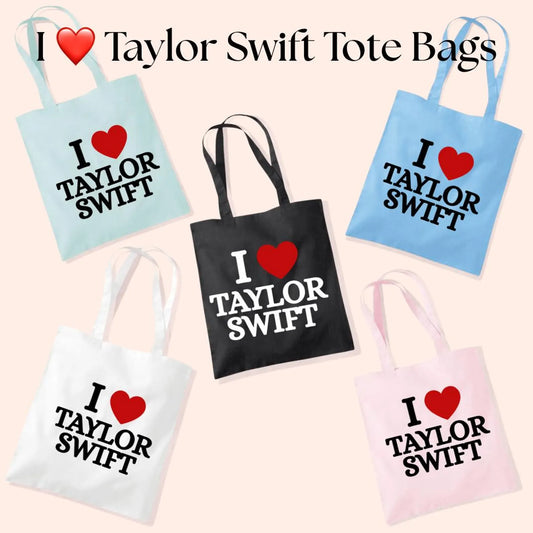 I ❤️ Taylor Swift Tote Bag