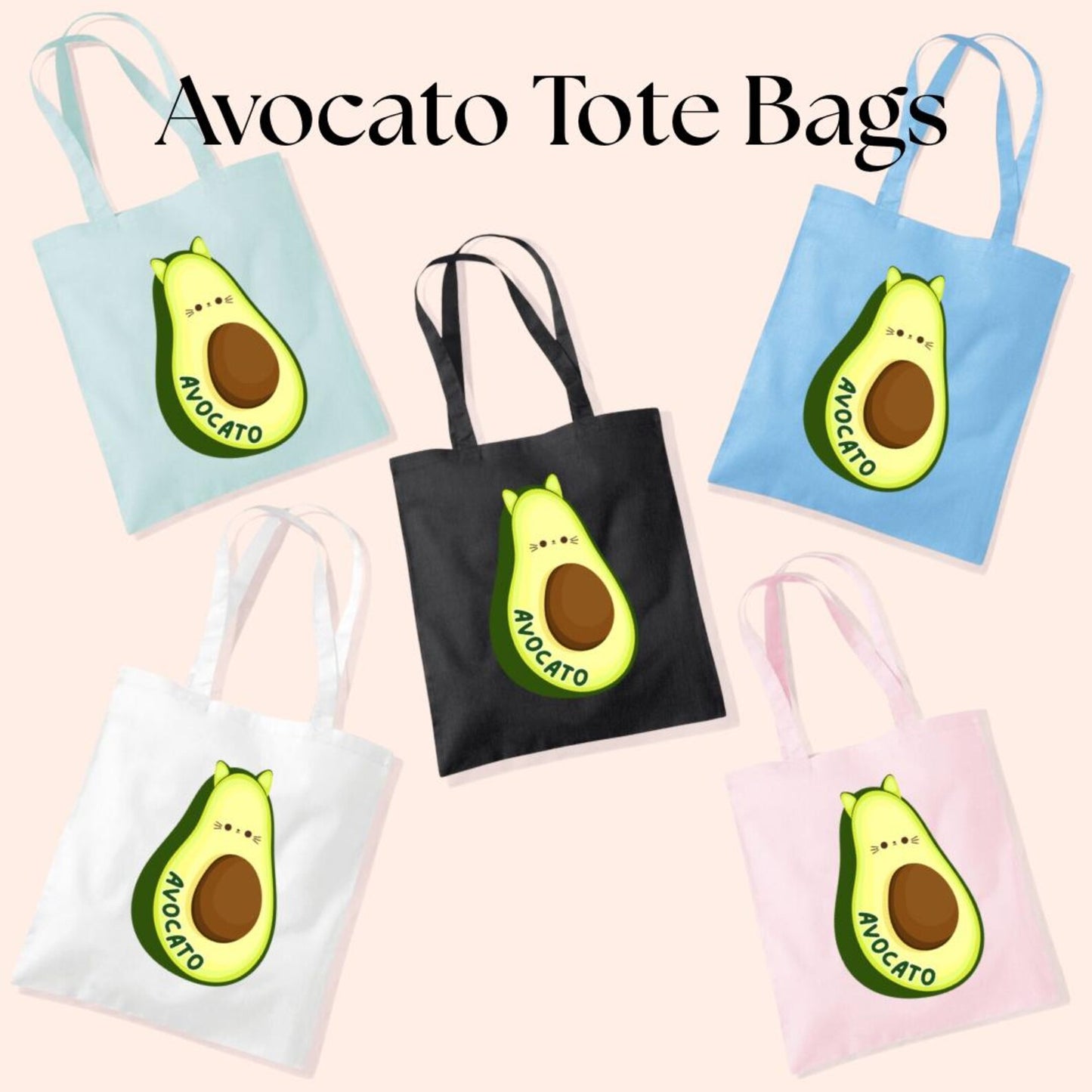 Avocato Tote Bag