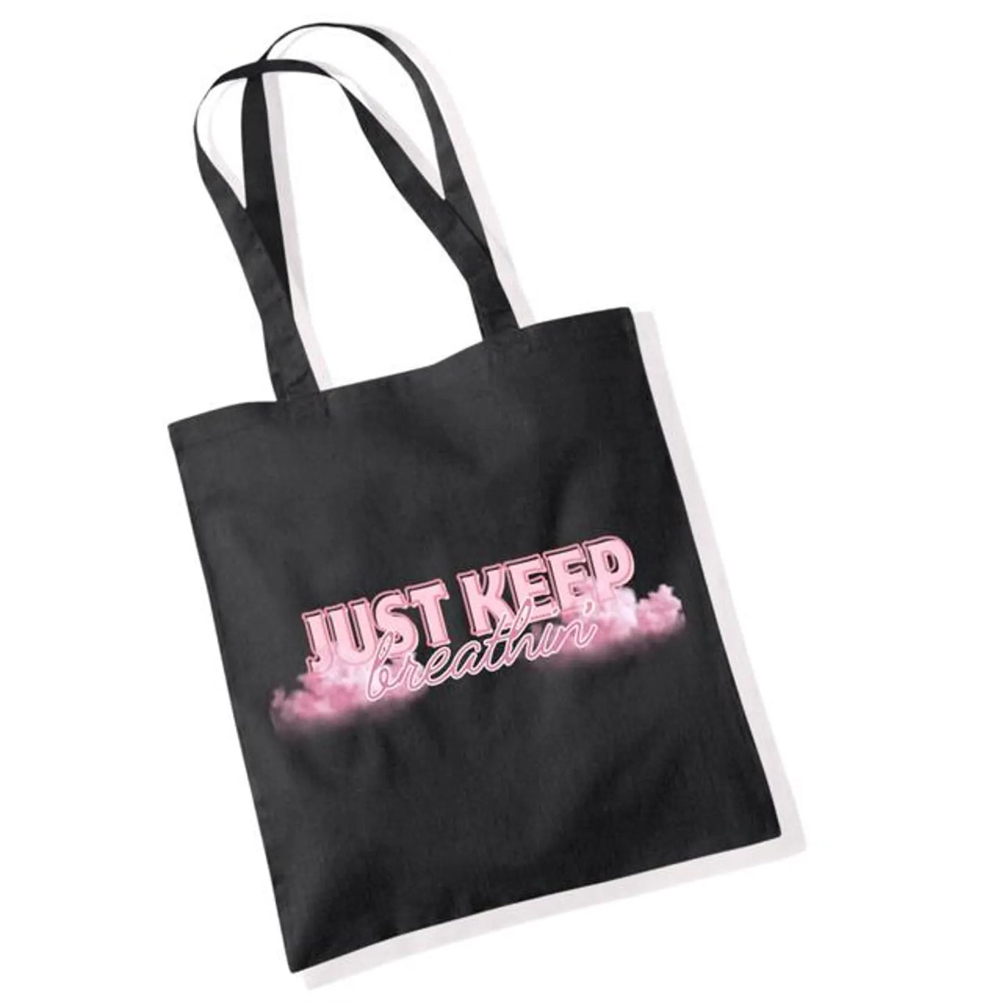 Just Keep Breathin’ Tote Bag