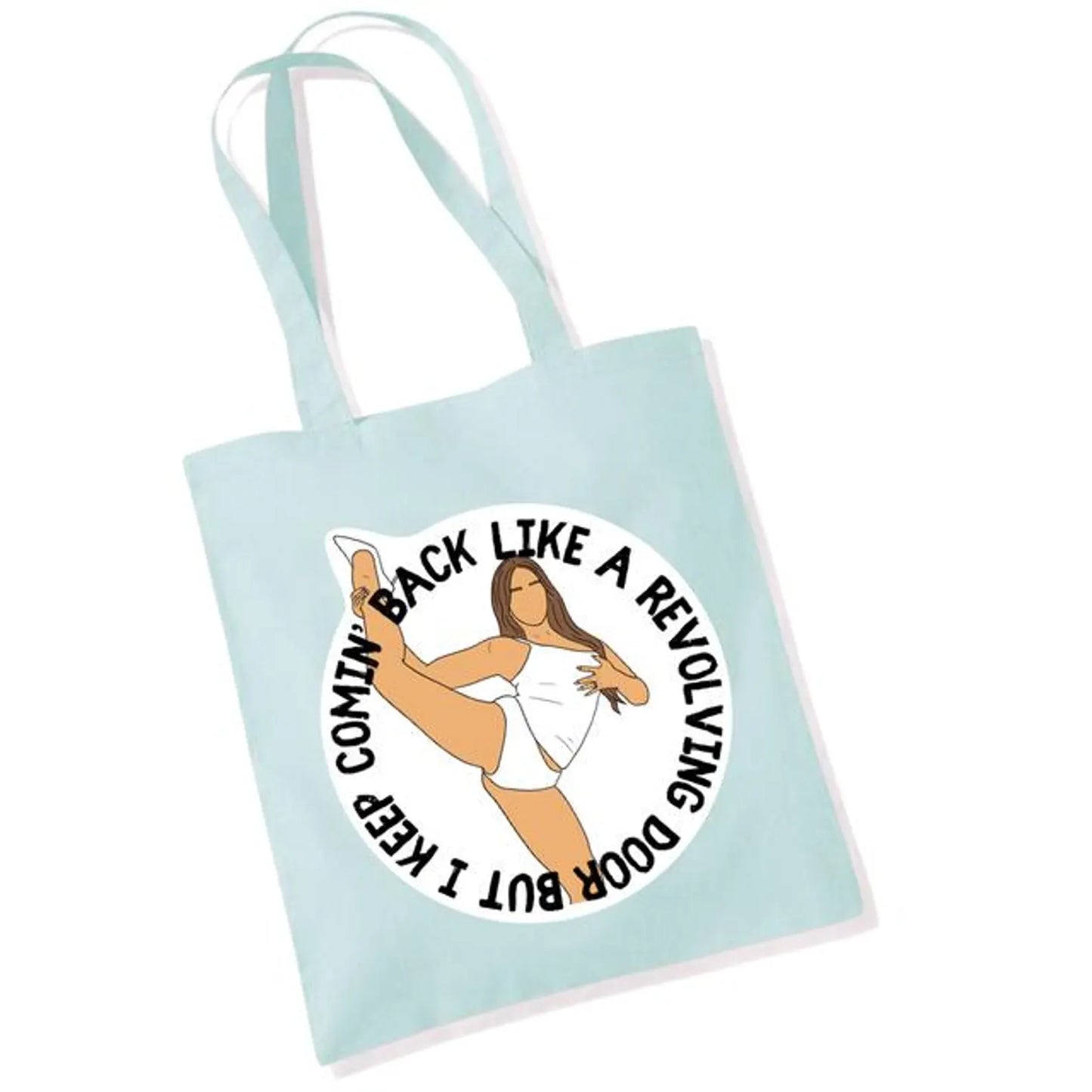 Revolving Door Tote Bag