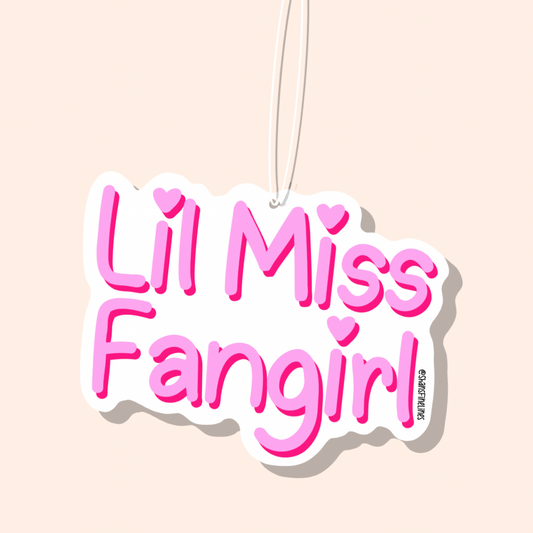 Lil Miss Fangirl Car Freshiee