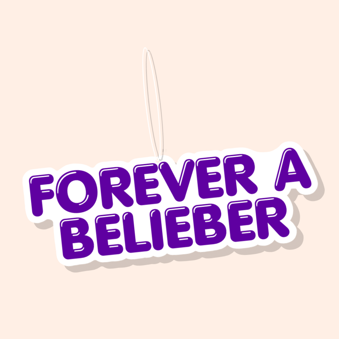 Forever A Belieber Car Freshiee