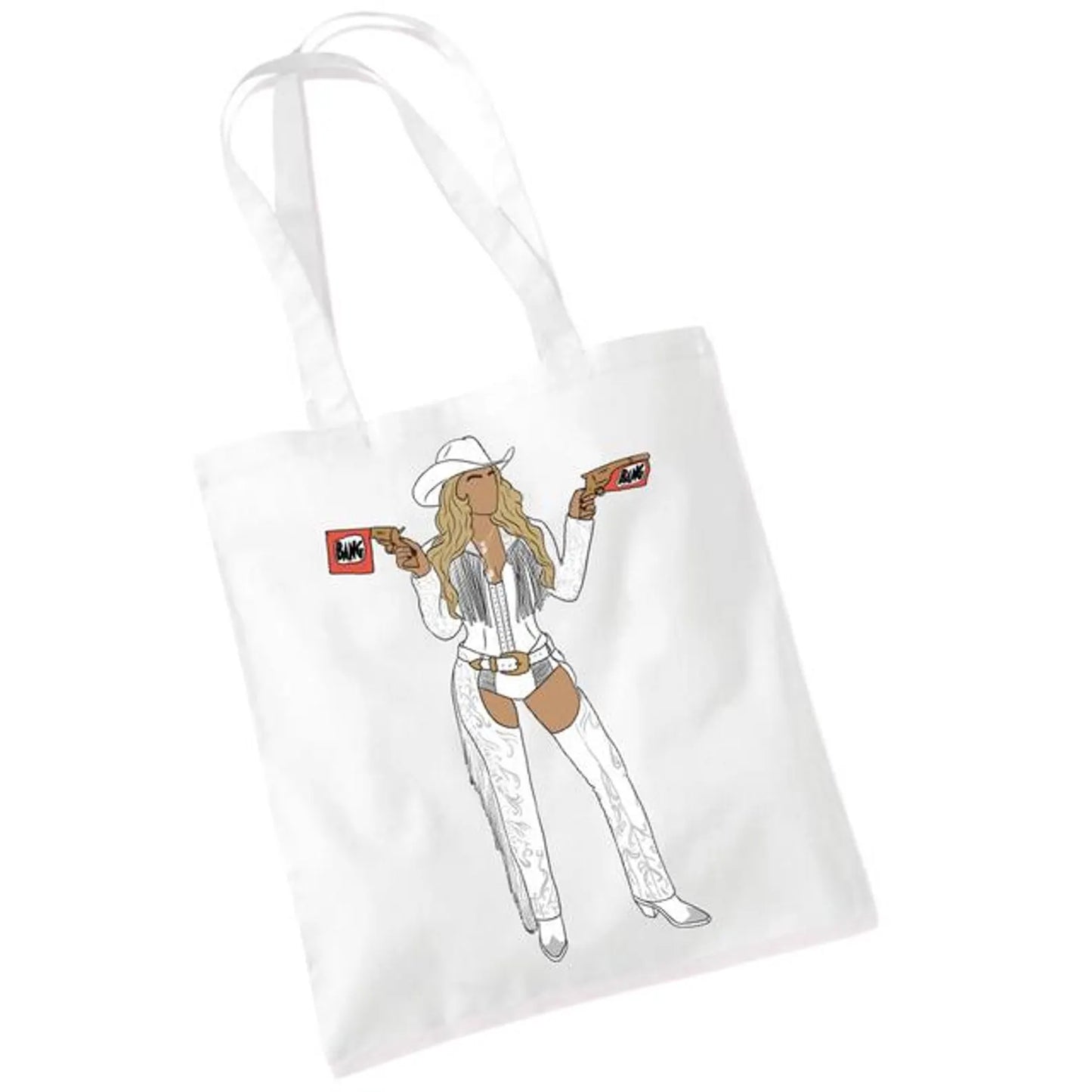 Beyoncé Drawing Tote Bag