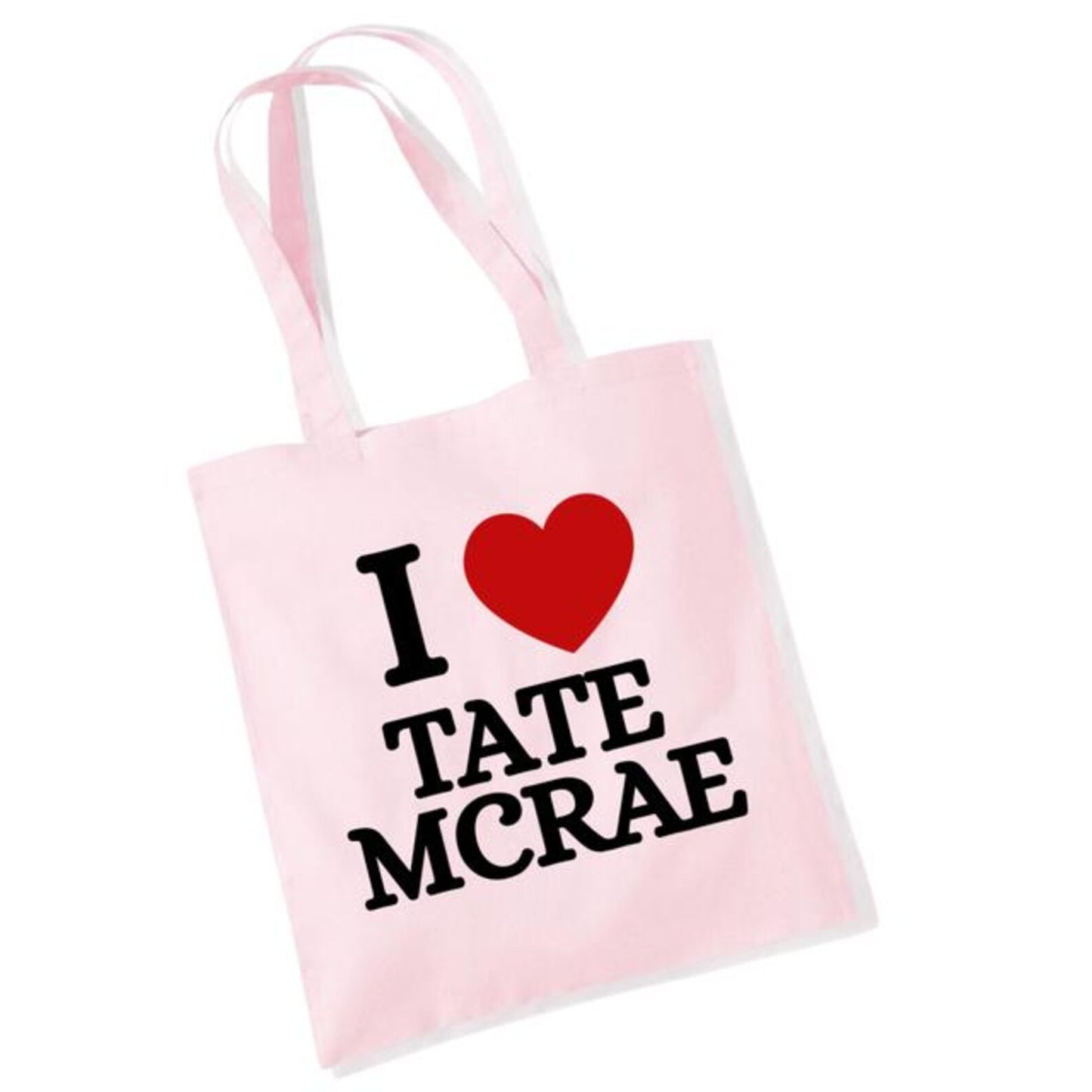 I ❤️ Tate McRae Tote Bag
