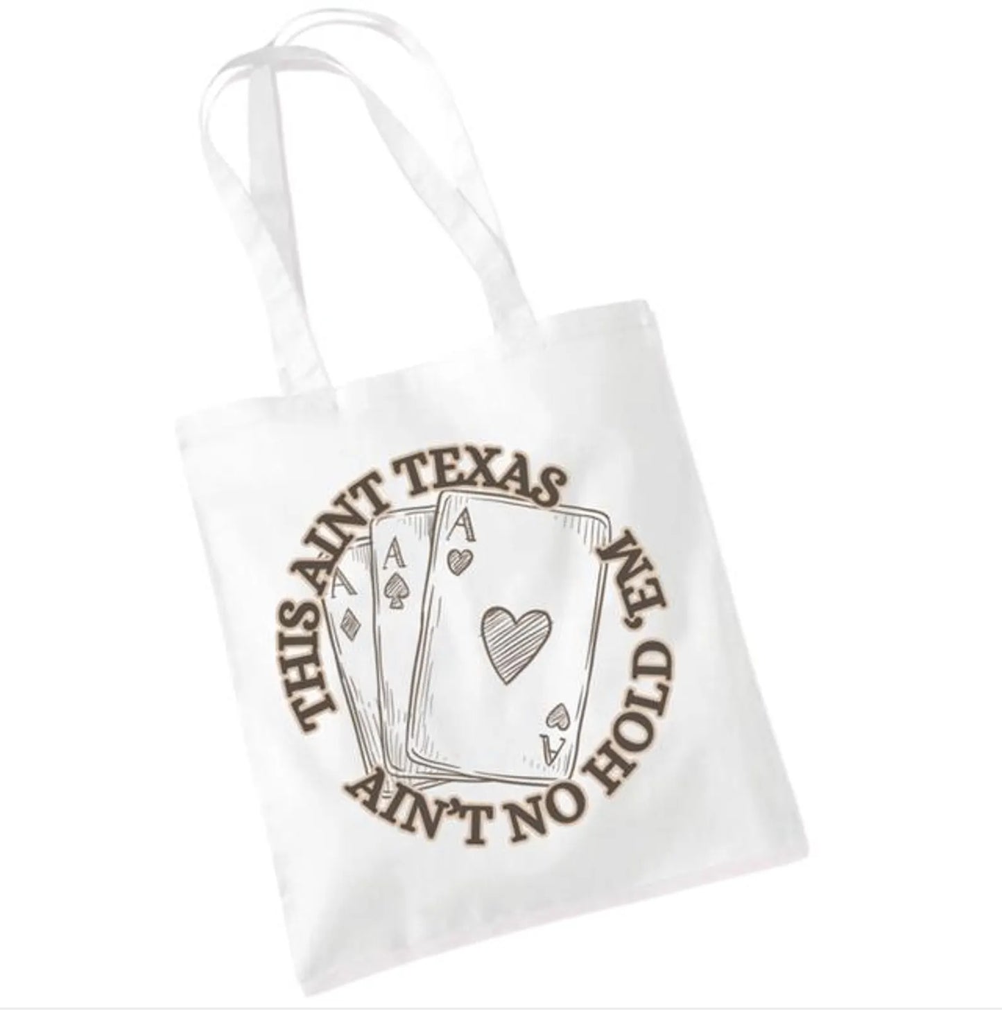 Texas Hold 'Em Tote Bag
