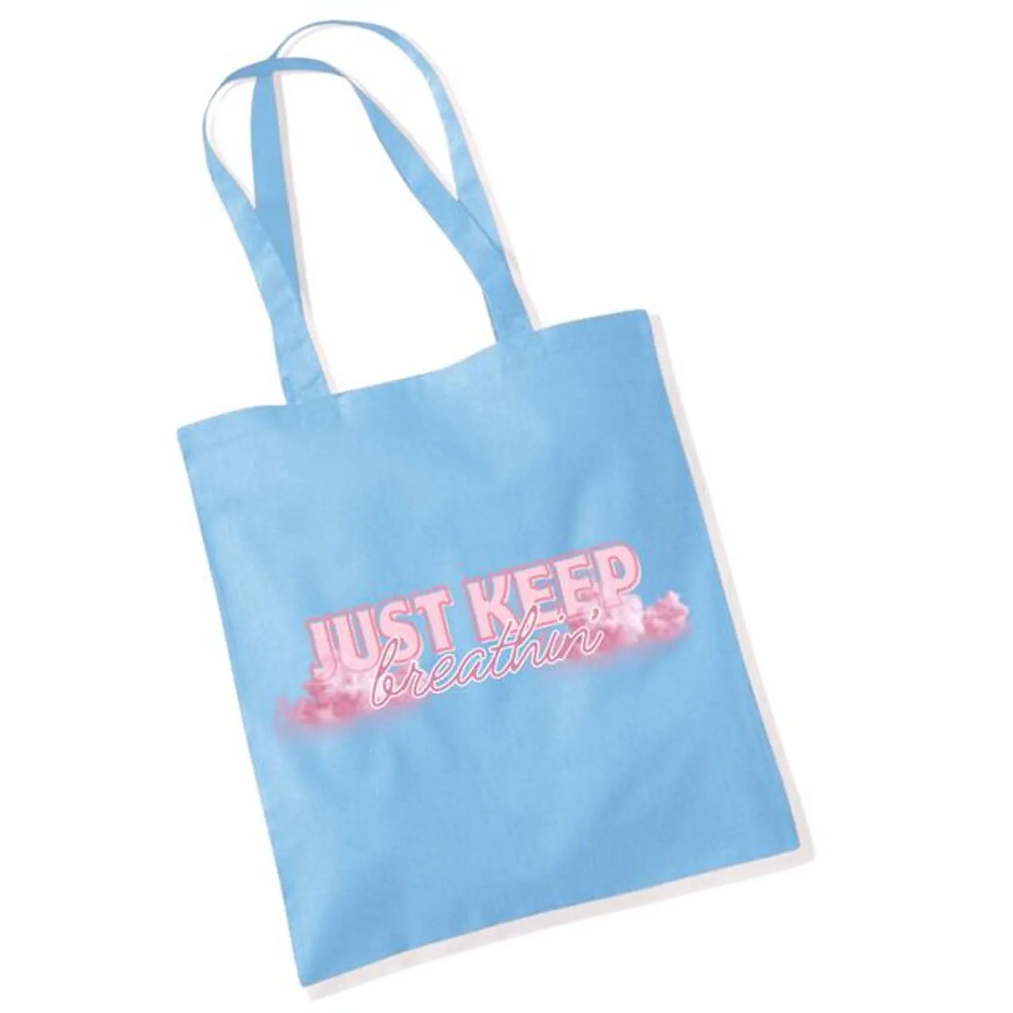 Just Keep Breathin’ Tote Bag