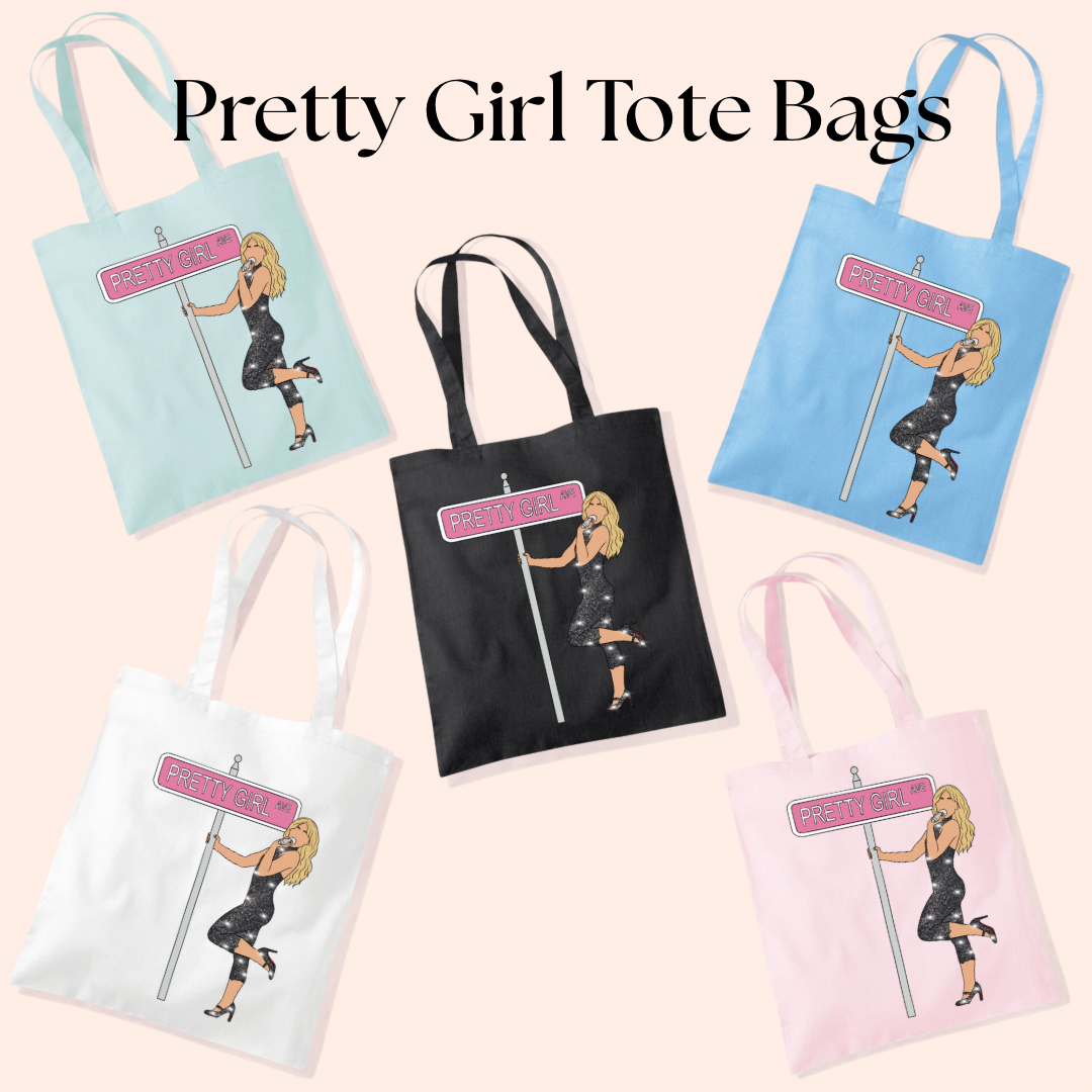 Pretty Girl Tote Bag