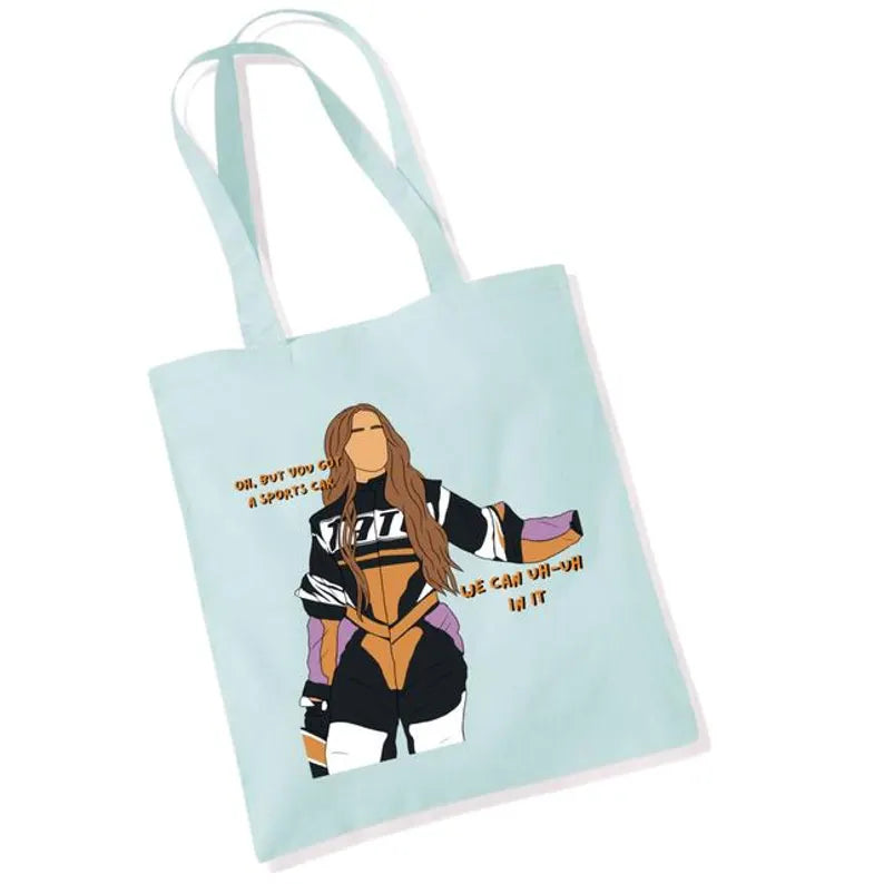 Sports Car Tote Bag