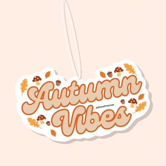 Autumn Vibes Car Freshiee