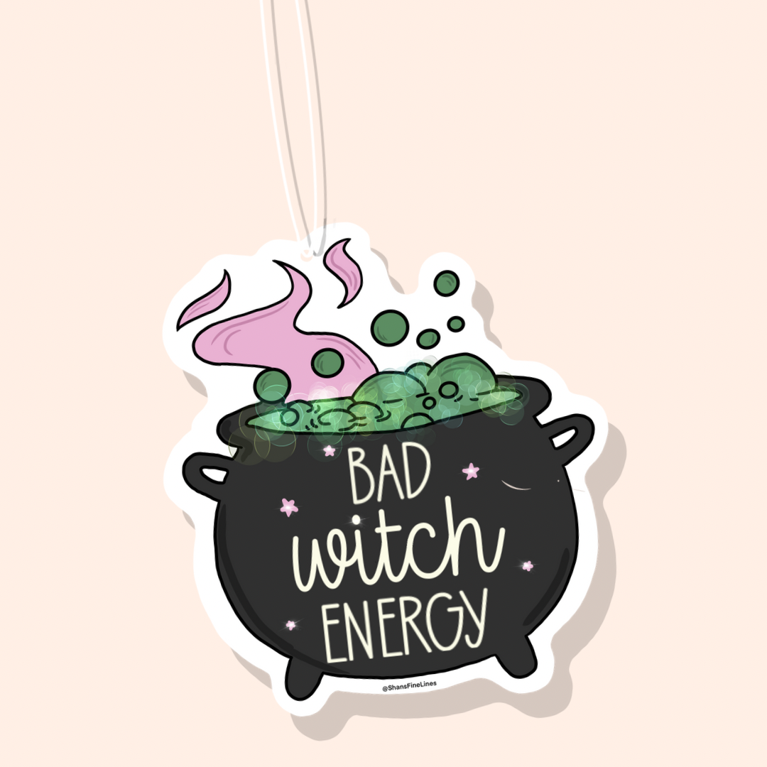 Bad Witch Energy Car Freshiee