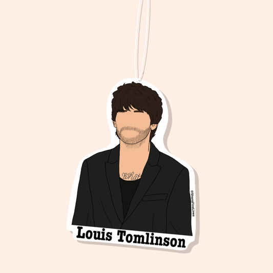 Louis Tomlinson Inspired Illustration Car Freshiee