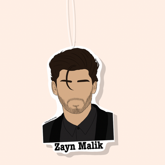 Zayn Malik Inspired Illustration Car Freshiee