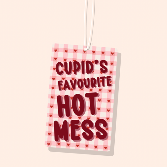 Cupid’s Favourite Hot Mess Car Freshiee