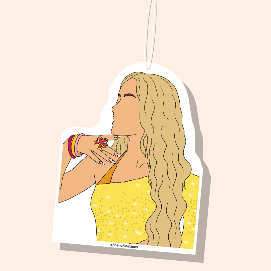 Zara Larsson Selfie Car Freshiee
